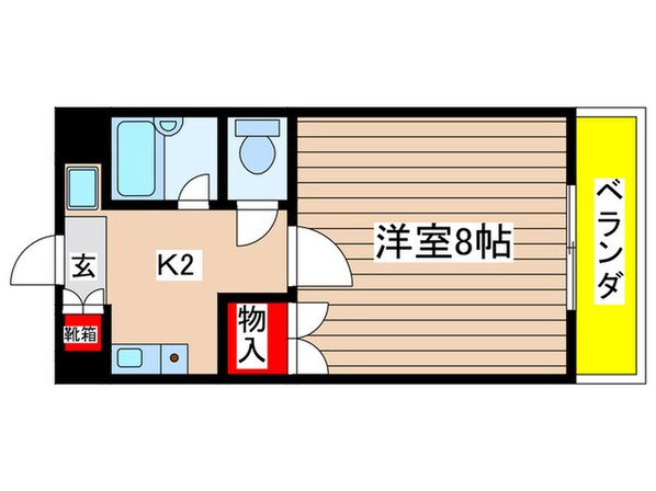 シェモア平針の物件間取画像